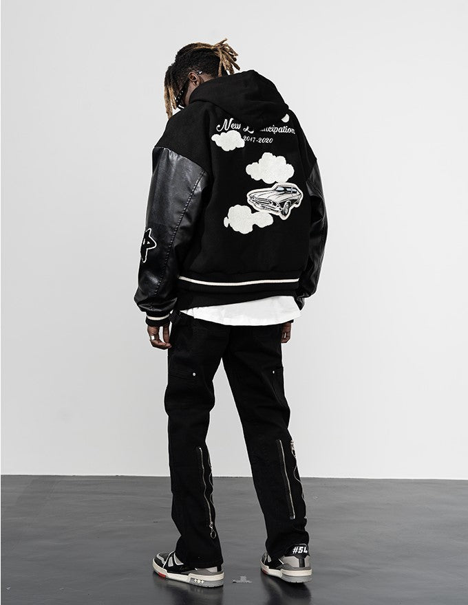 HARSH and CRUEL 'Clouded' Varsity Jacket