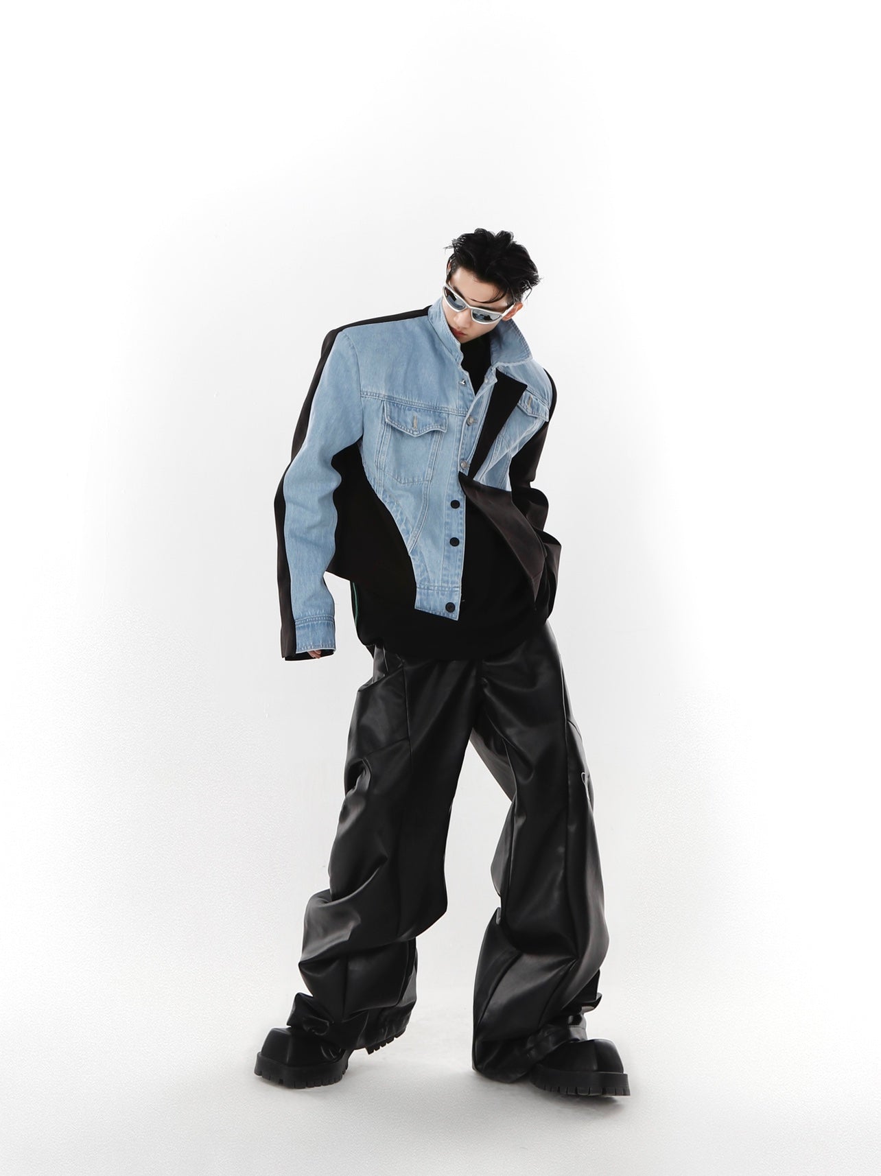 Deconstructed Denim Jacket by CulturE