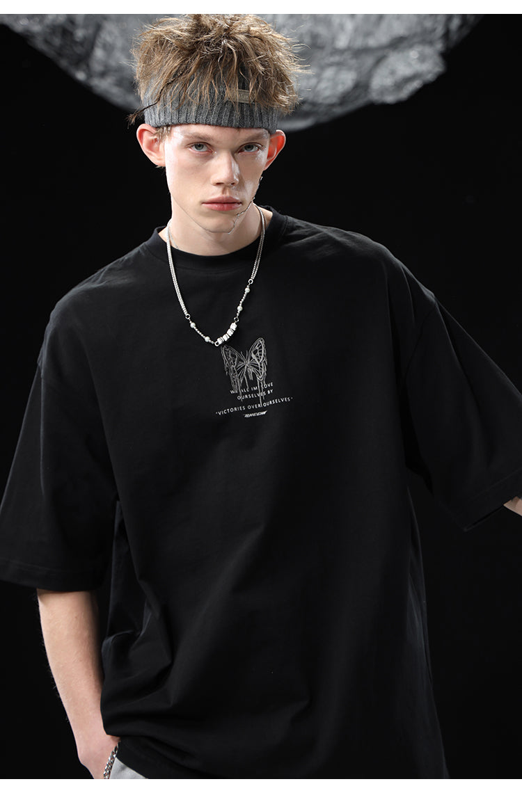 BJHG 3M Reflective Butterfly T-Shirt