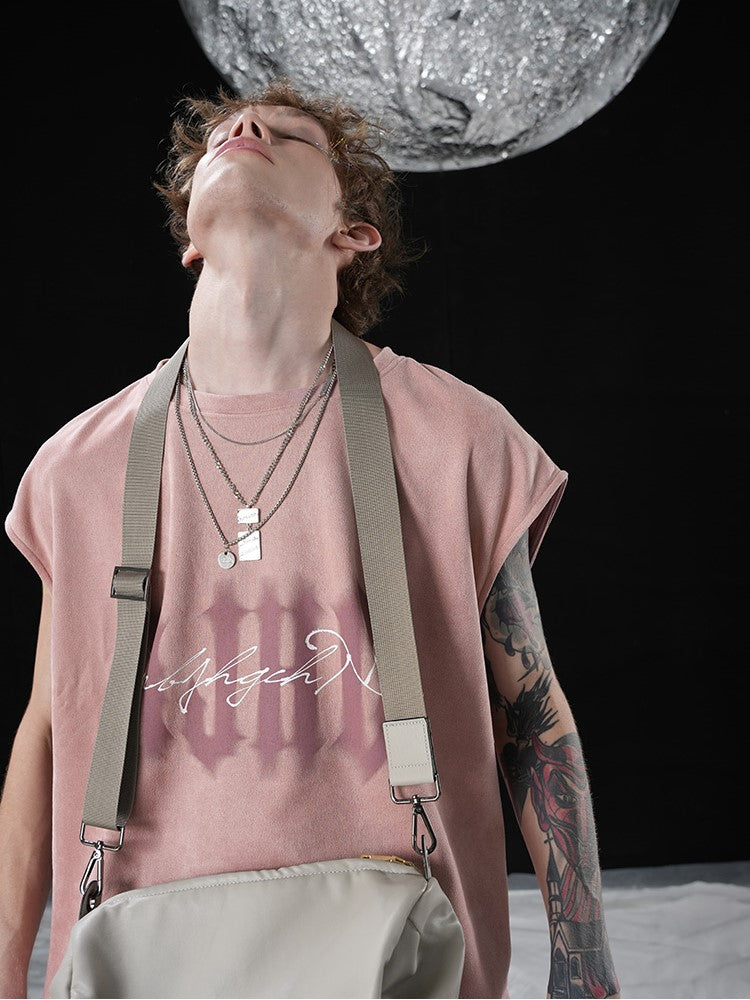 BJHG Logo Sleeveless T-Shirt