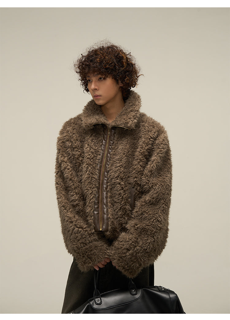 WLNEXT Cozy Fleece Turtleneck Jacket