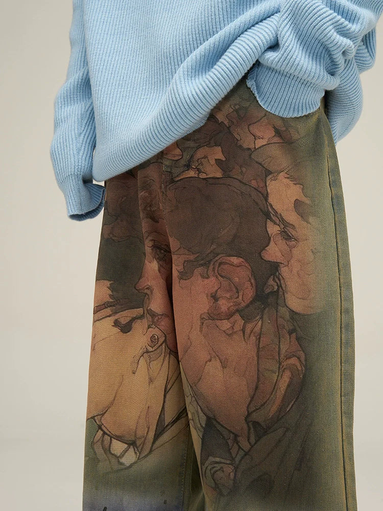 HJK Limited Edition Oil-Painted Denim