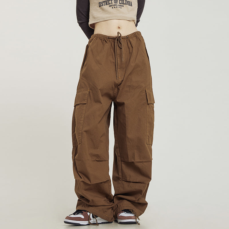 CTB Oversized Monochrome Cargo Trousers