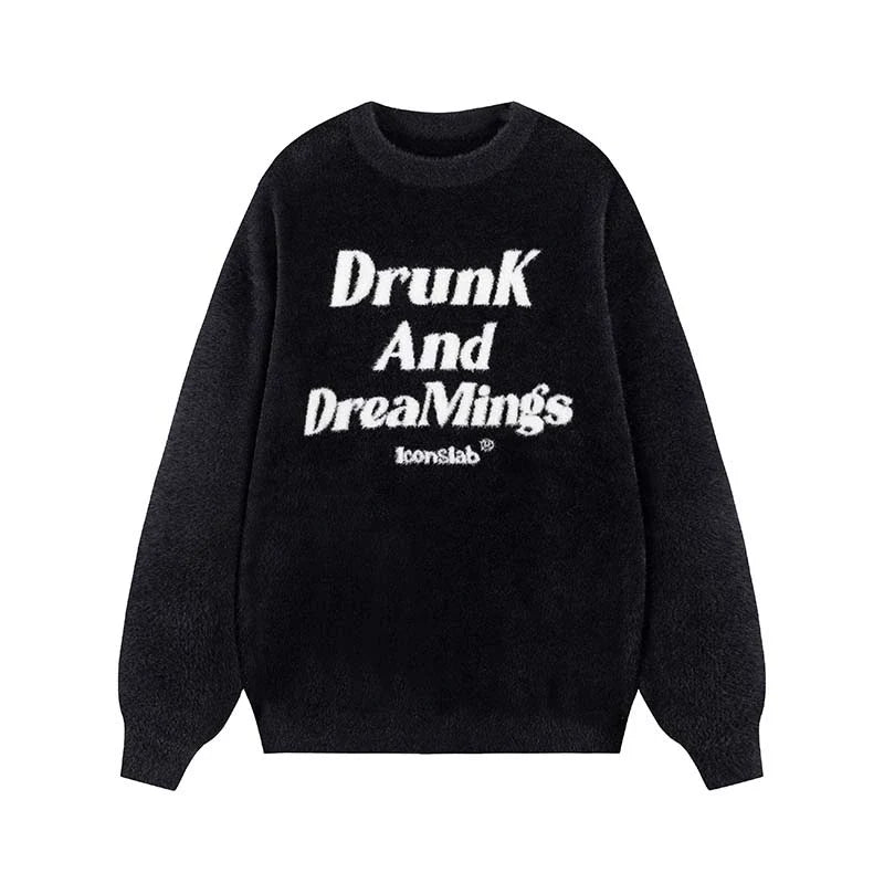 ICONSLAB 'DrunK And DreaMing' Knit Sweater