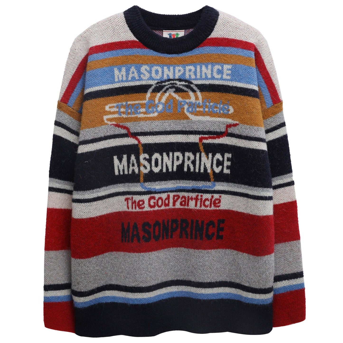 MASONPRINCE Colorful Alpaca Knit Sweater