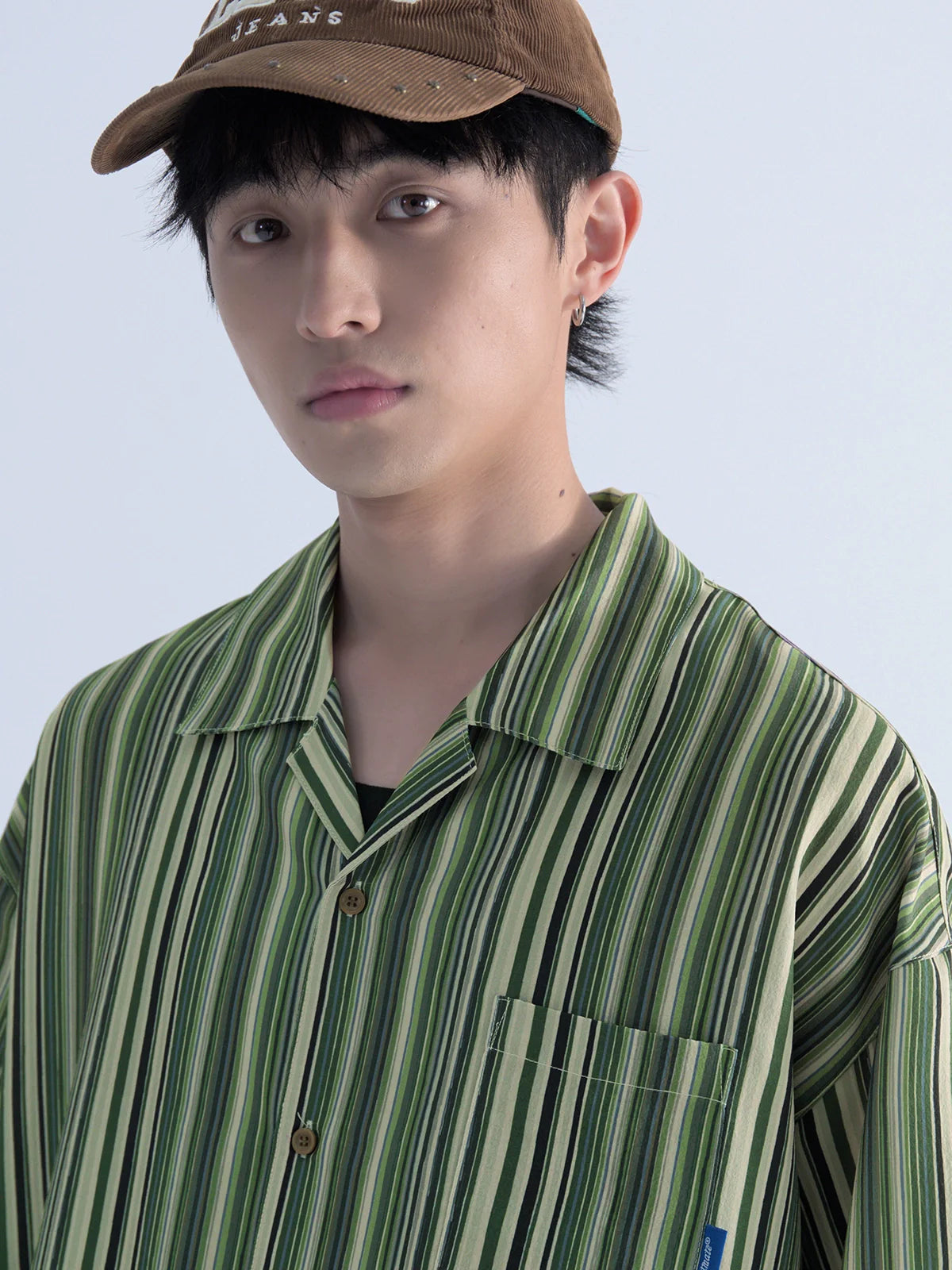 Mentmate Vintage Stripe Button-Up Shirt