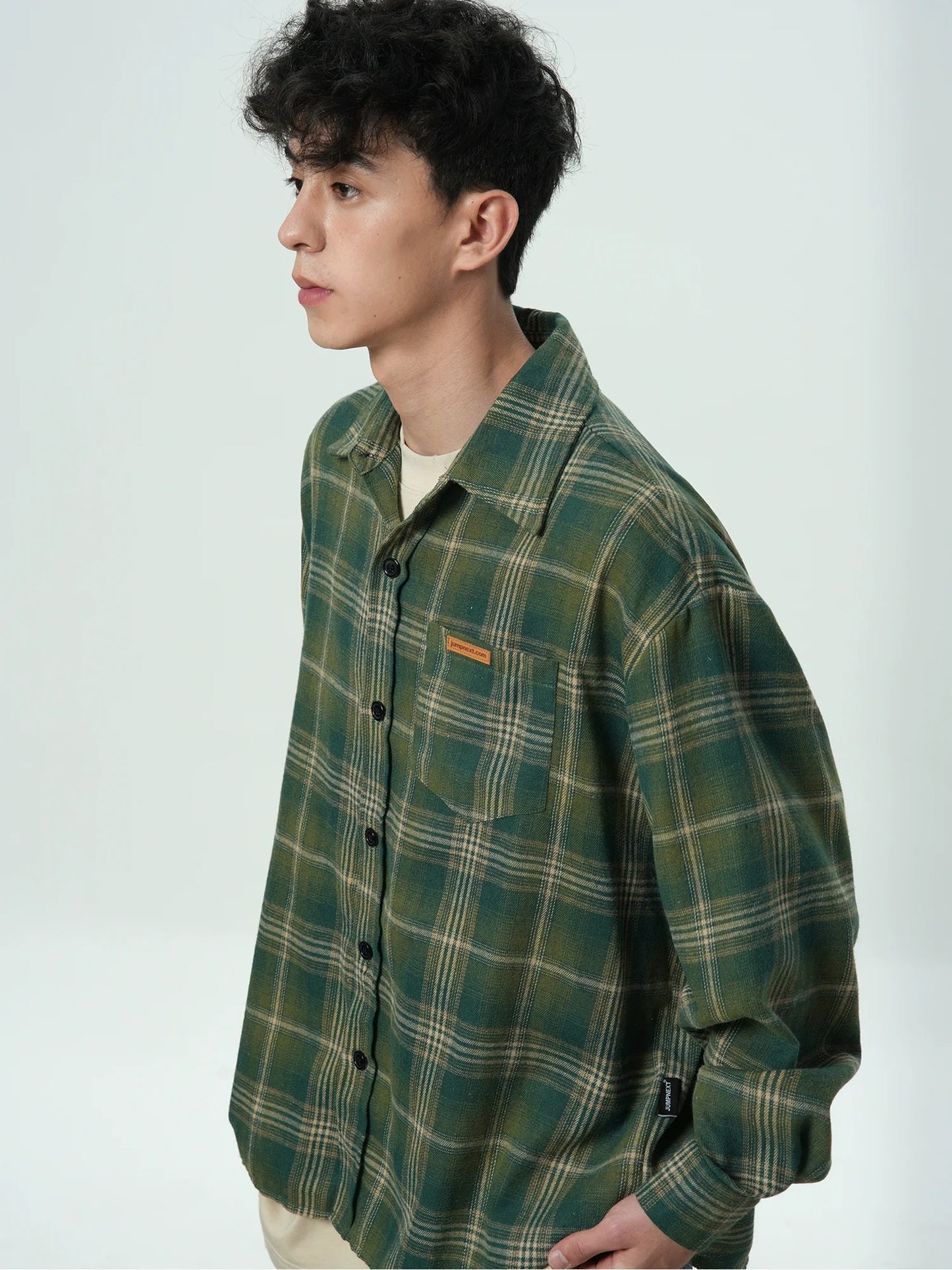 JUMPNEXT Distressed Brushed Flannel