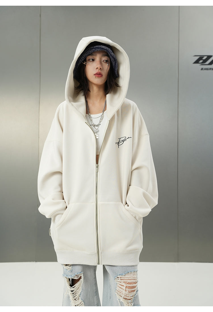 BJHG Logo Hoodie with Script Design