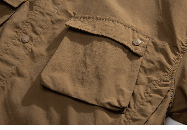 GTRG Panelled Button-Down Shirt