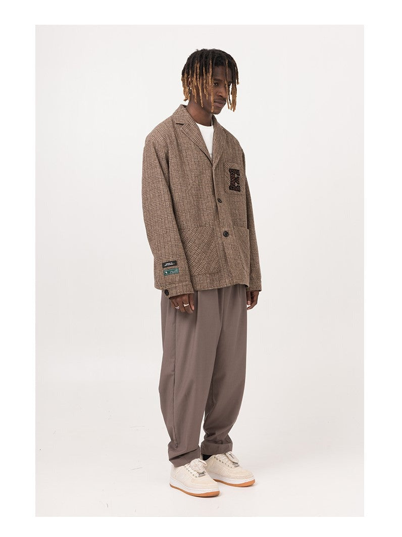 Plaid Blazer - Empty Reference