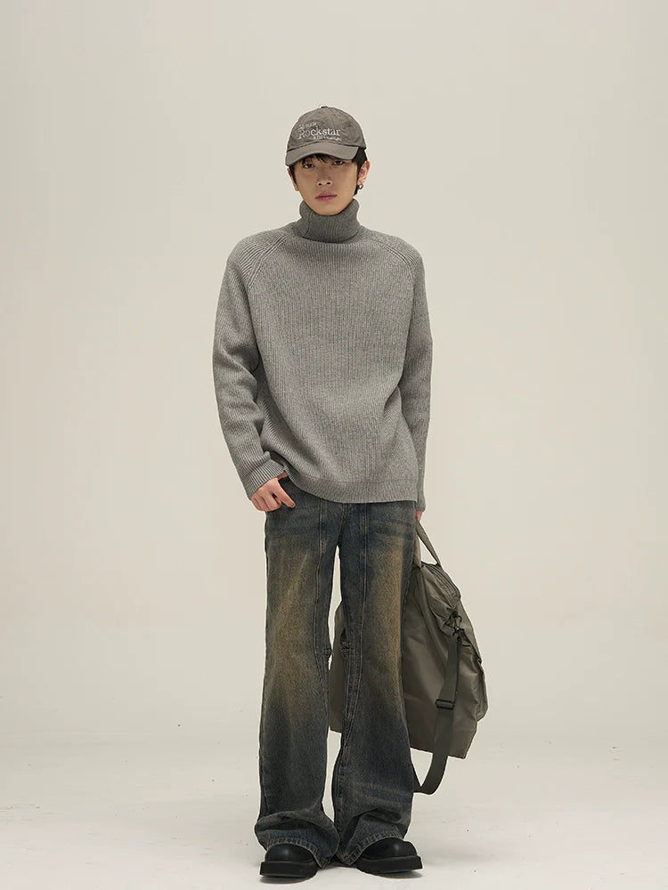 Faded Flare Denim Jeans