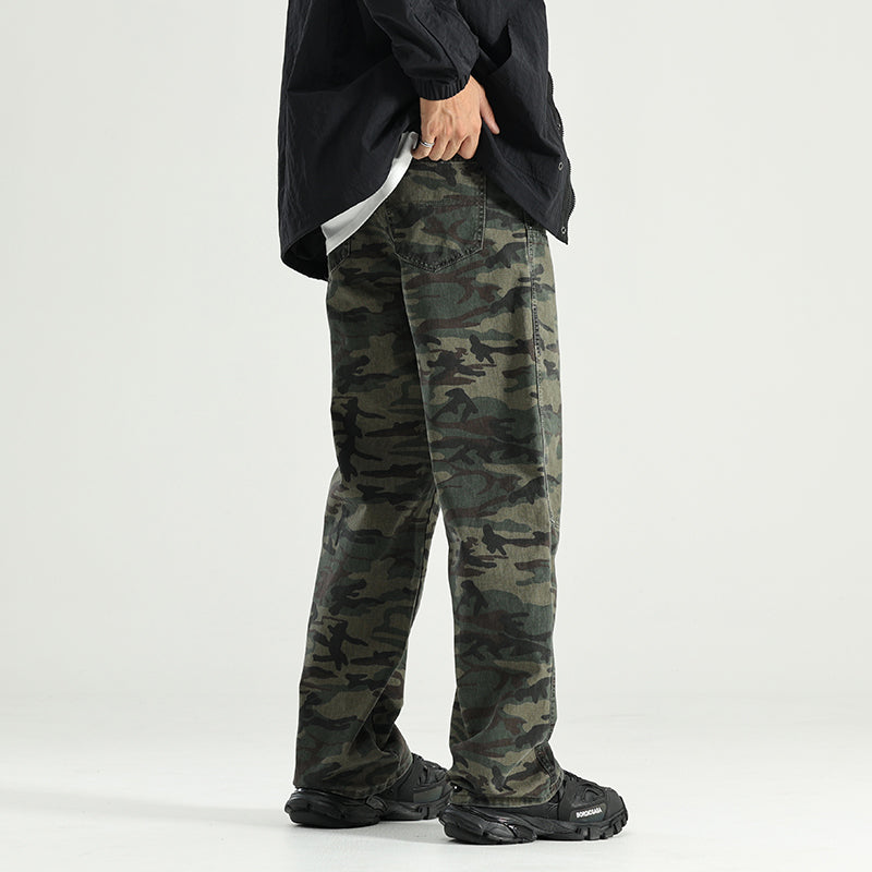 GTRG Camo Print Jeans