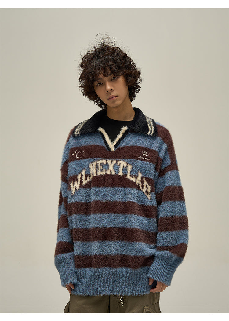 WLNEXT Logo Polo Sweater