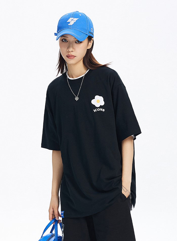 ICONSLAB Floral Garden T-Shirt