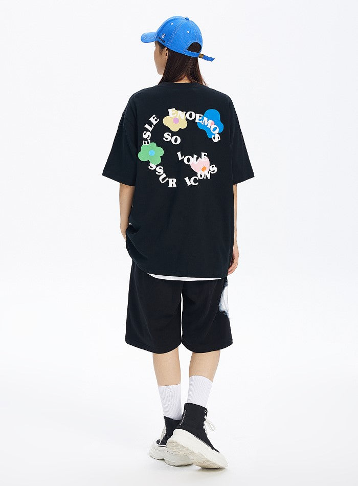 ICONSLAB Floral Garden T-Shirt
