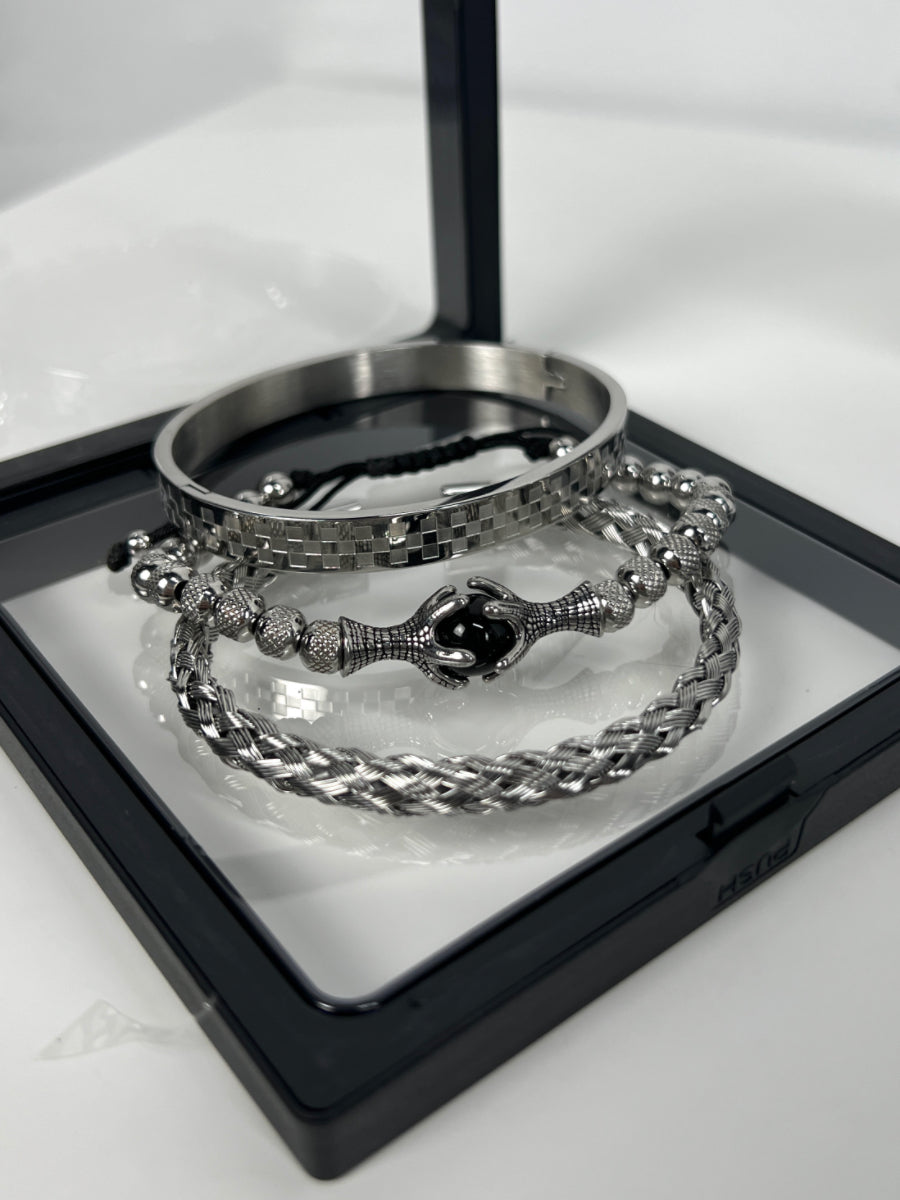 MINBIN 'Mittsu' Trio Bracelet Set