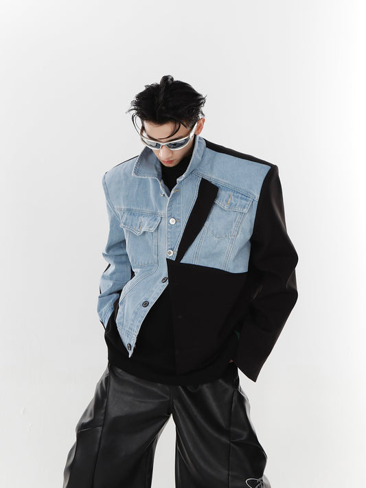 Deconstructed Denim Jacket by CulturE