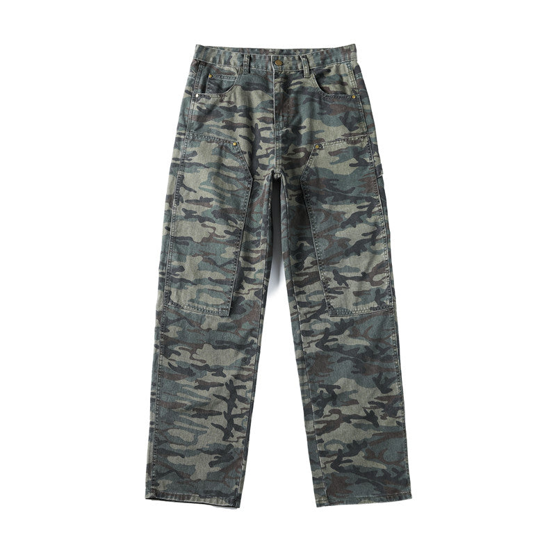 GTRG Camo Print Jeans