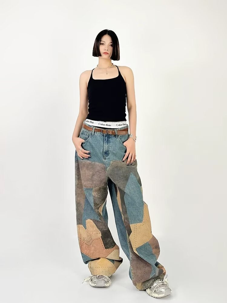 HJK Exclusive 'Surrealism' Distressed Deconstructed Denim