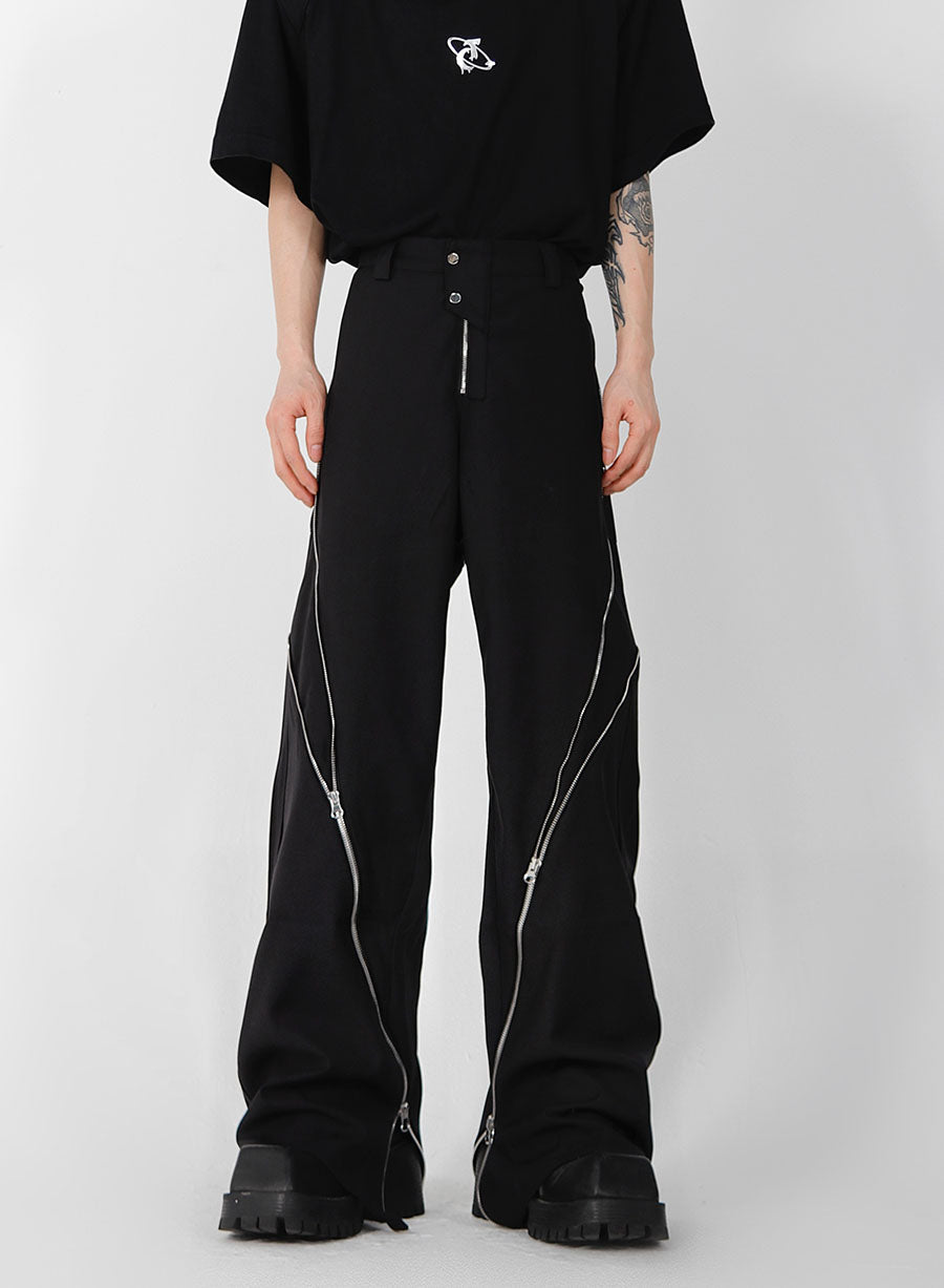 CulturE Zip-Up Trousers