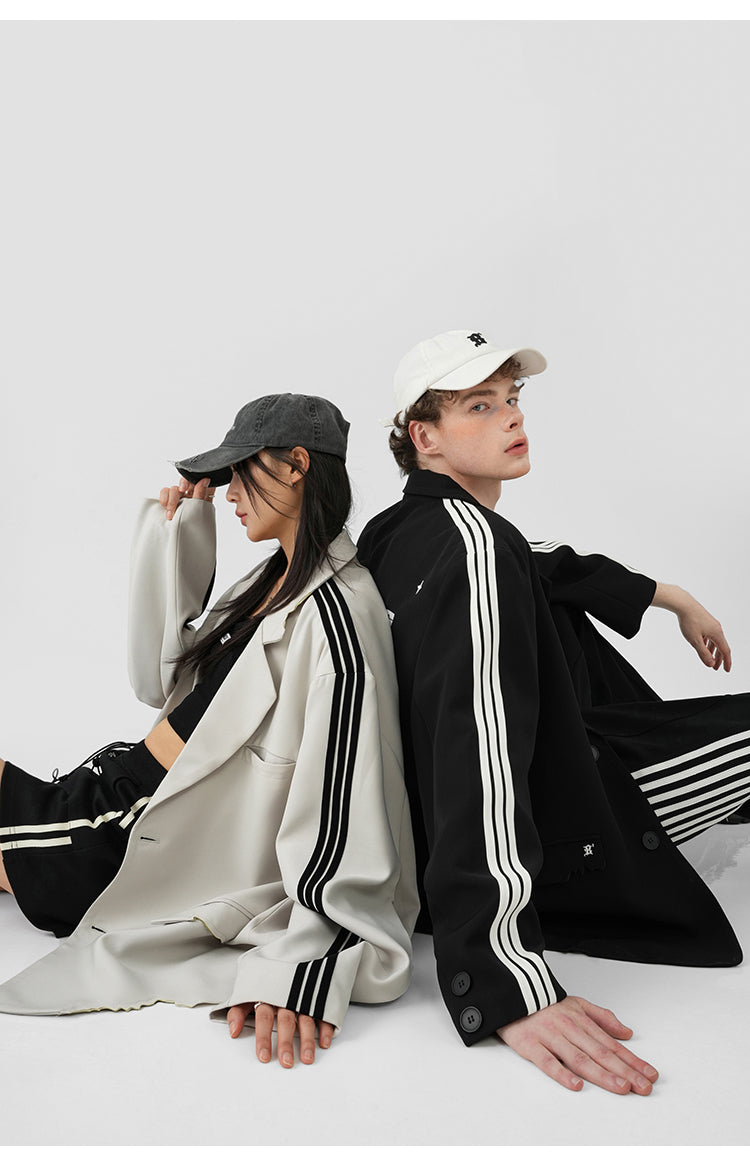 BJHG Striped Blazer Jacket