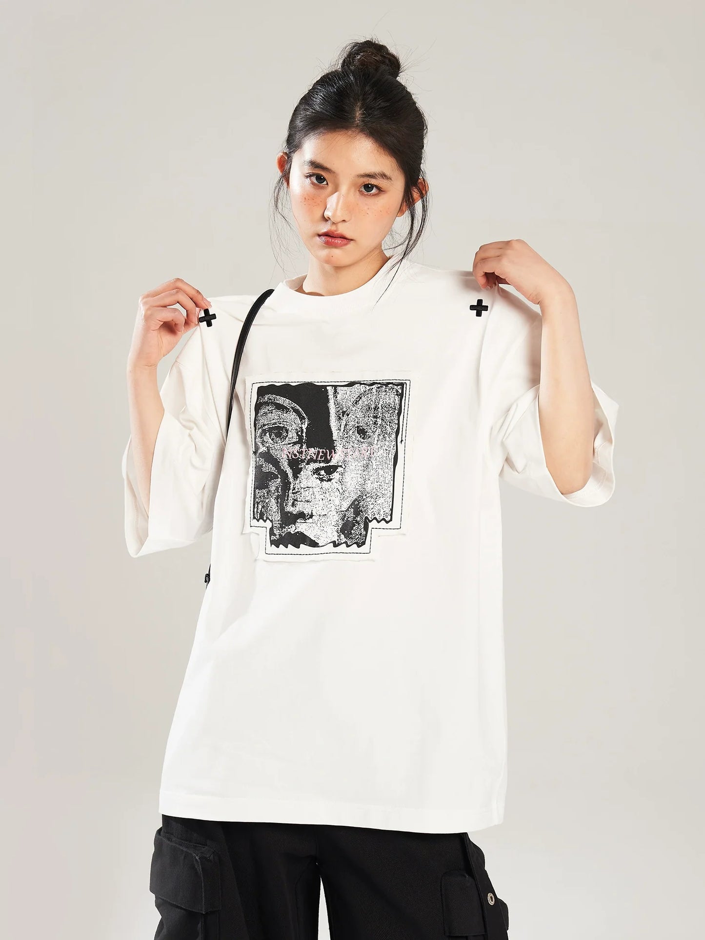 NSTNEW START 'Visions' Collage T-Shirt