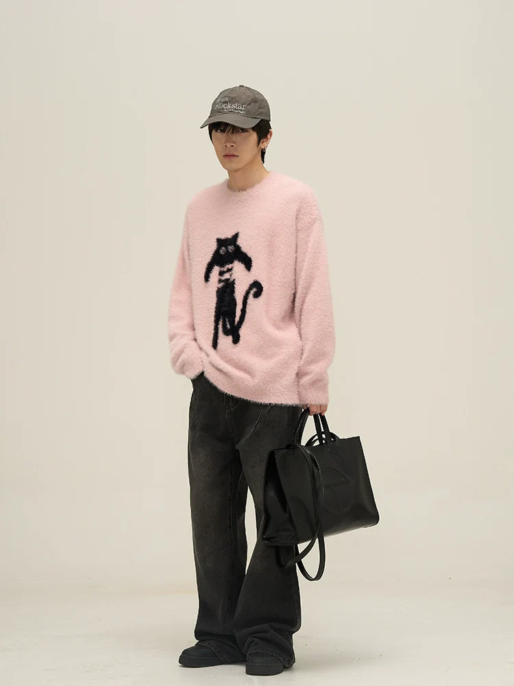 Cat-Inspired Sweater