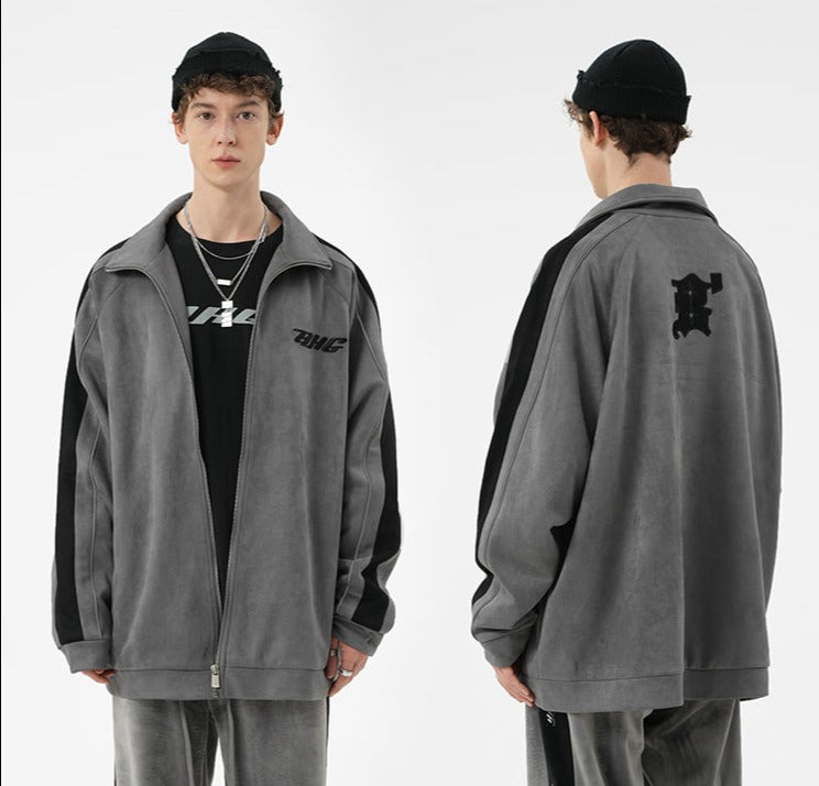 BJHG 3M Suede Athletic Jacket