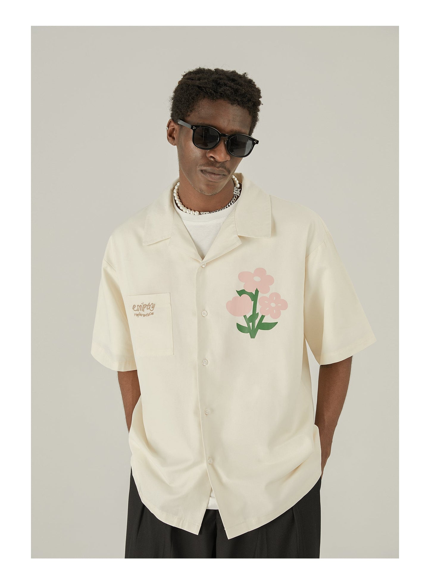 Off-White Button-Up Shirt - EMPTY REFERENCE