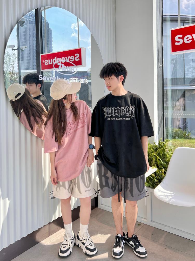 BJHG 3M Reflective Crescent Moon T-Shirt