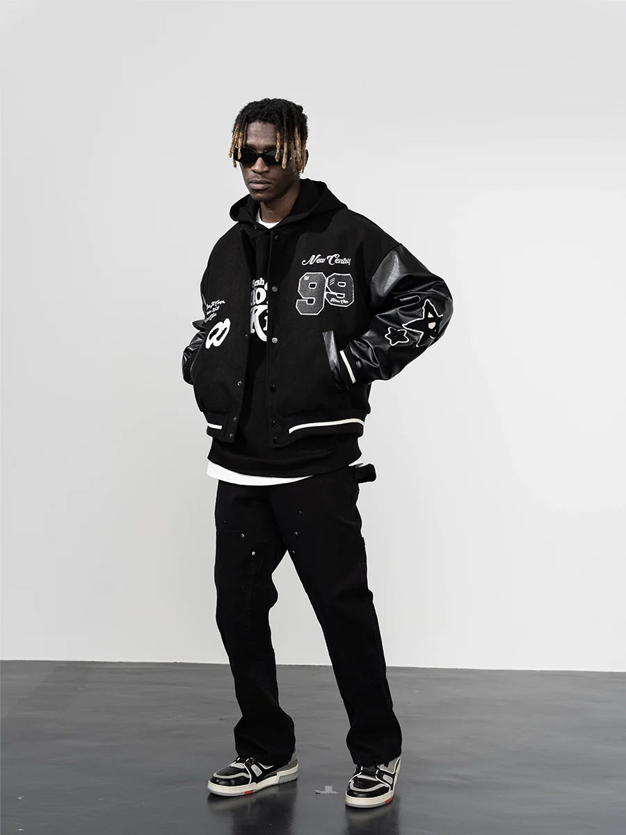 HARSH and CRUEL 'Clouded' Varsity Jacket