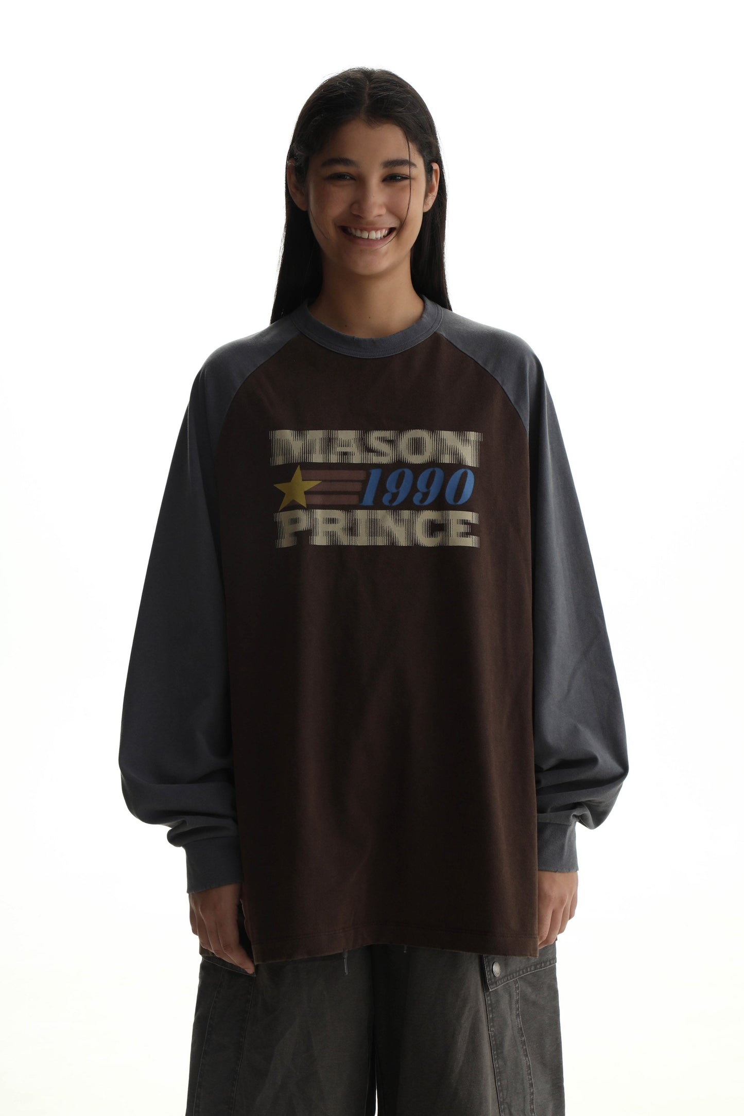 MASONPRINCE '1990' Long Sleeve with Contrast Details