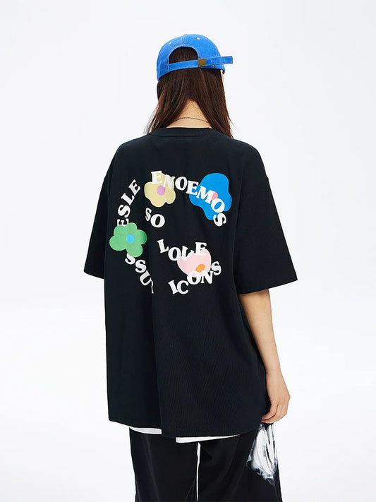 ICONSLAB Floral Garden T-Shirt