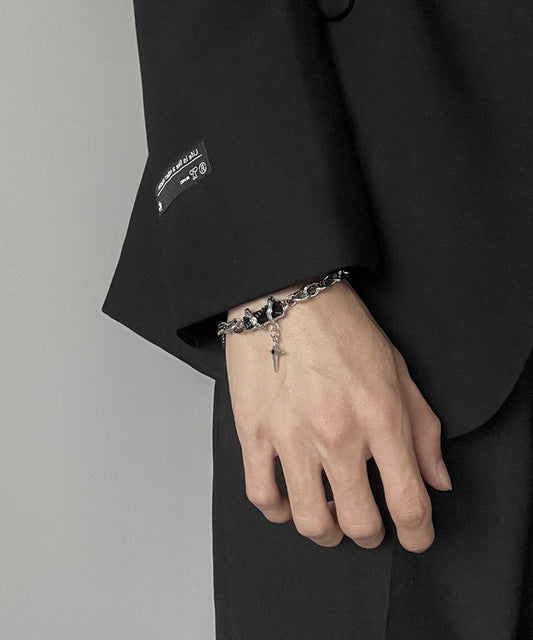 Obsidian Thorn Bracelet by HEIMA