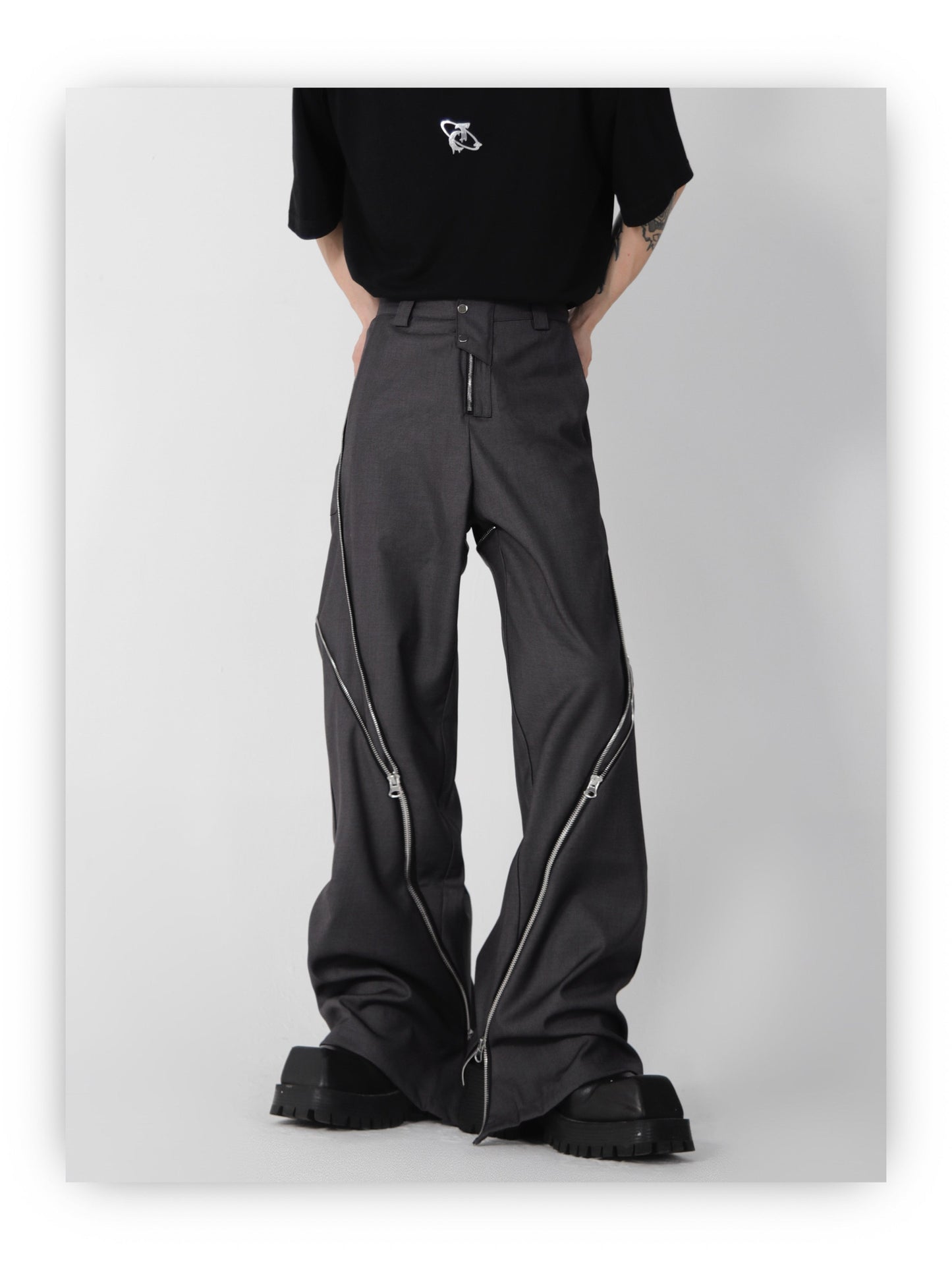 CulturE Zip-Up Trousers