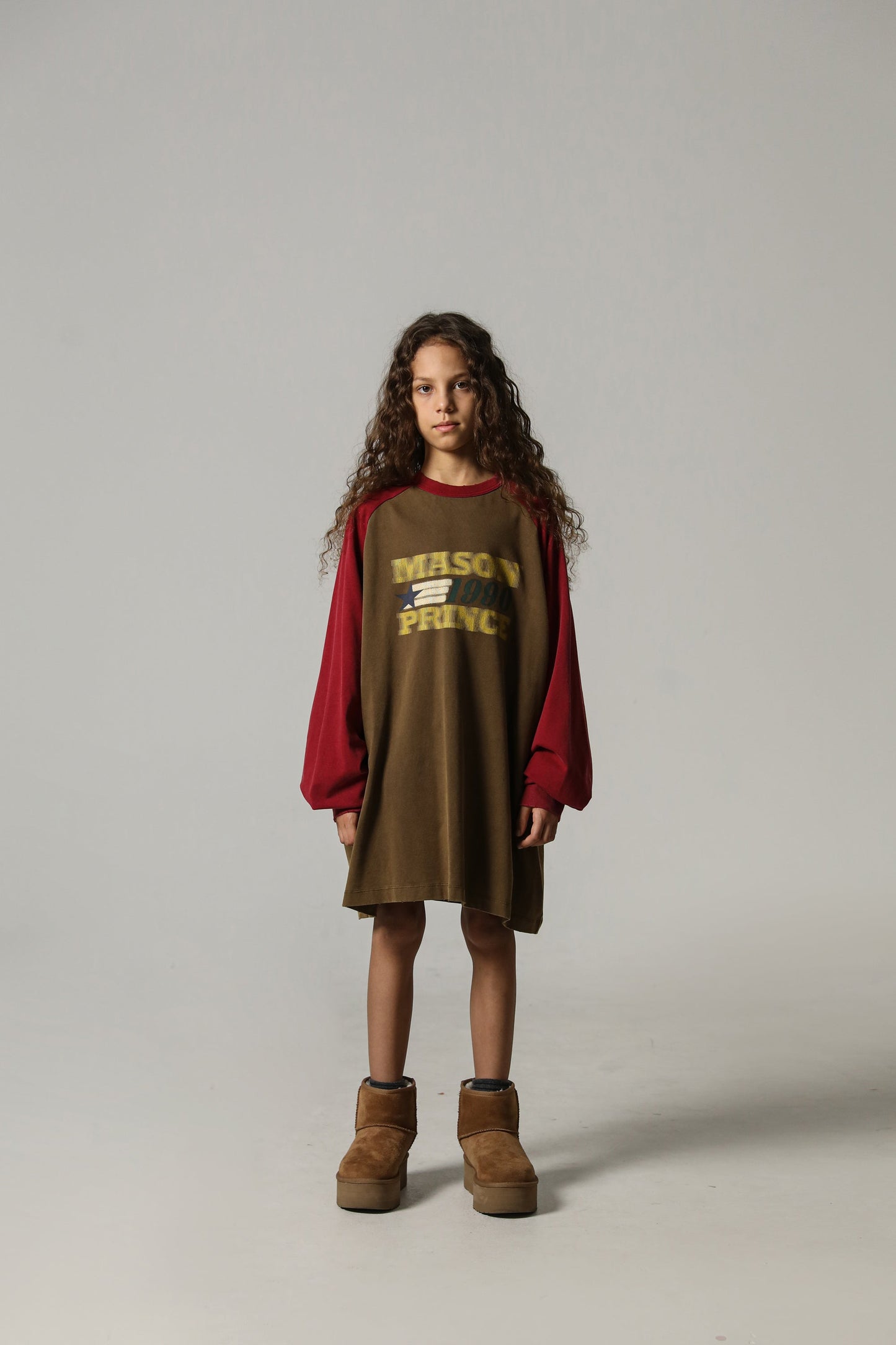 MASONPRINCE '1990' Long Sleeve with Contrast Details