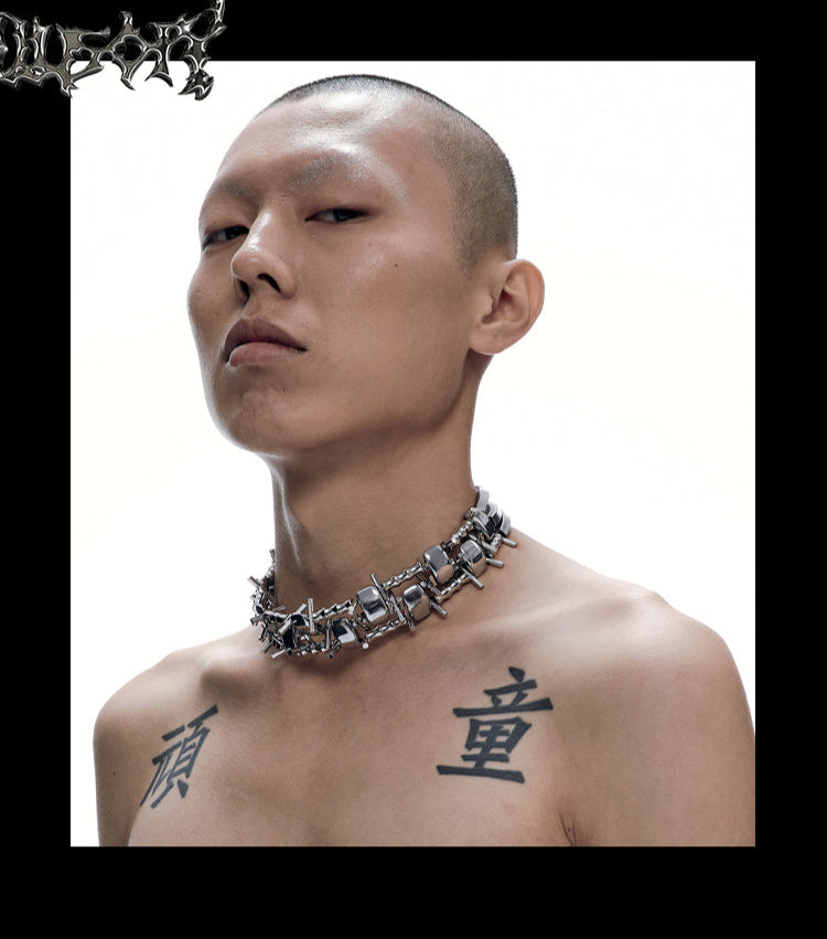 Enchanted Specters Embrace Necklace