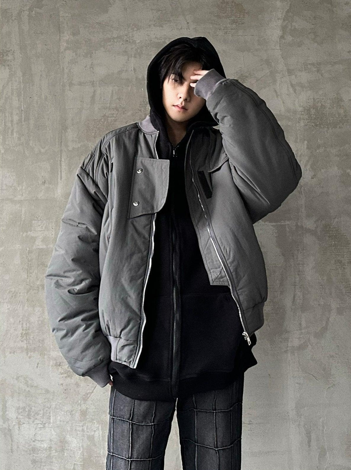 MRNEARLY Premium Heavyweight Flight Jacket