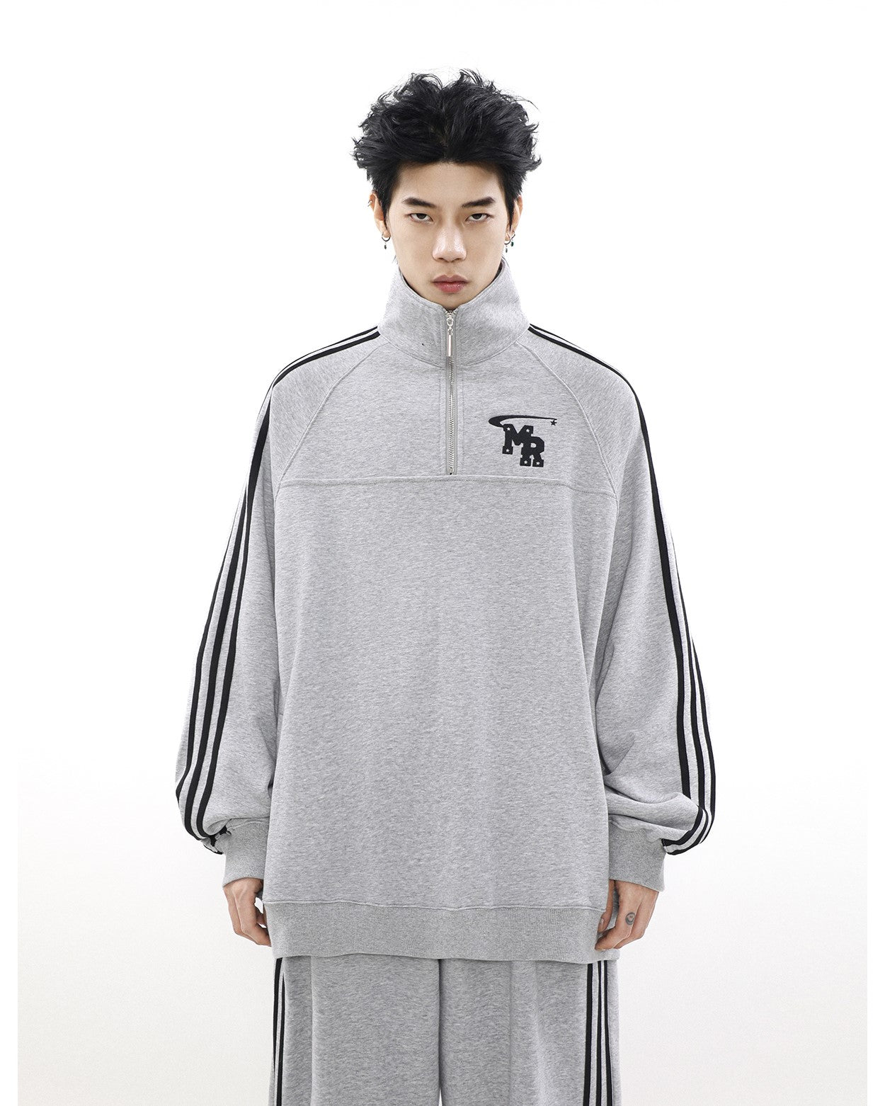MRNEARLY Athletic Track Jacket