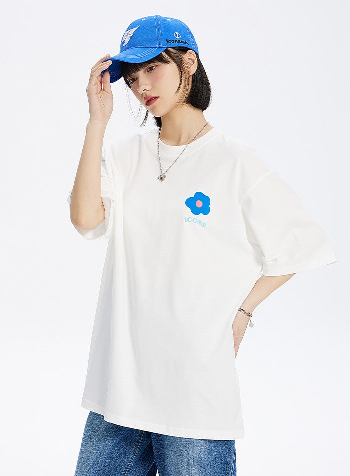 ICONSLAB Floral Garden T-Shirt