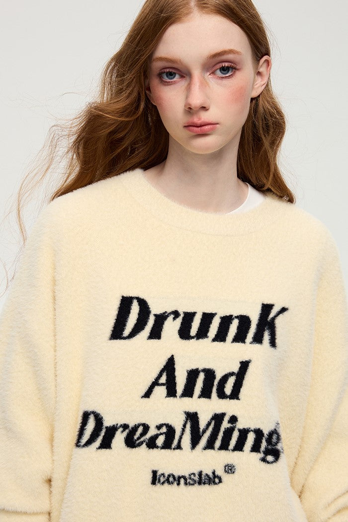 ICONSLAB 'DrunK And DreaMing' Knit Sweater