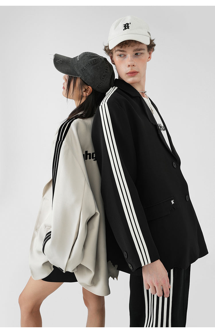 BJHG Striped Blazer Jacket