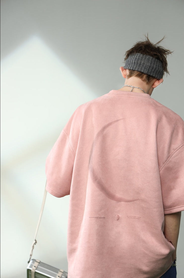 BJHG 3M Reflective Crescent Moon T-Shirt