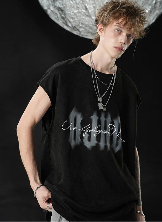 BJHG Logo Sleeveless T-Shirt