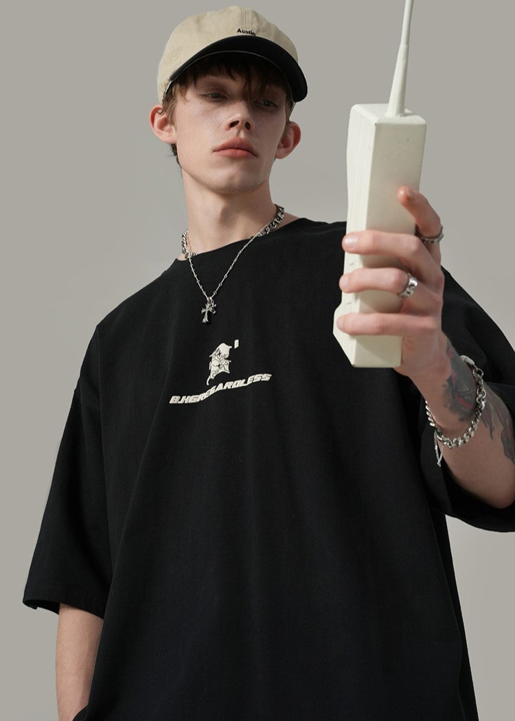 BJHG Iconic Wave Graphic T-Shirt