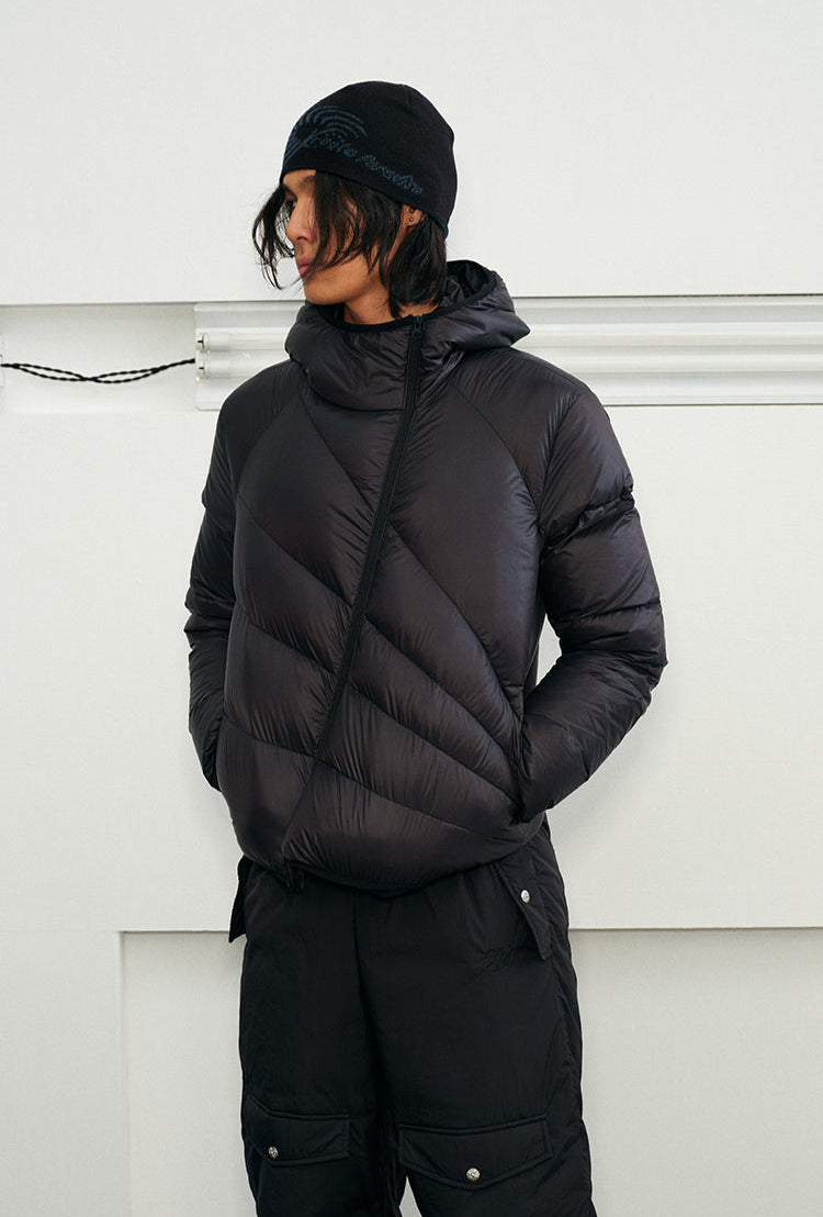 KREATE 'Eclipse' Cross-Zip Puffer Coat