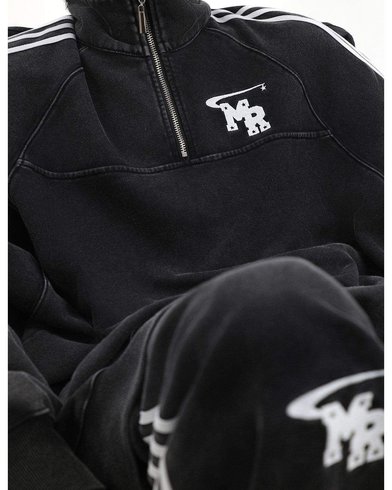 MRNEARLY Athletic Track Jacket