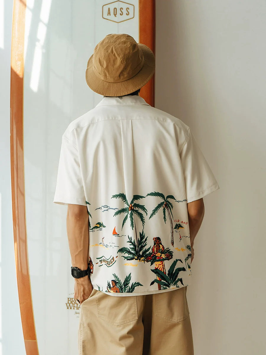 714street 'Breeze' Casual Button-Up Shirt