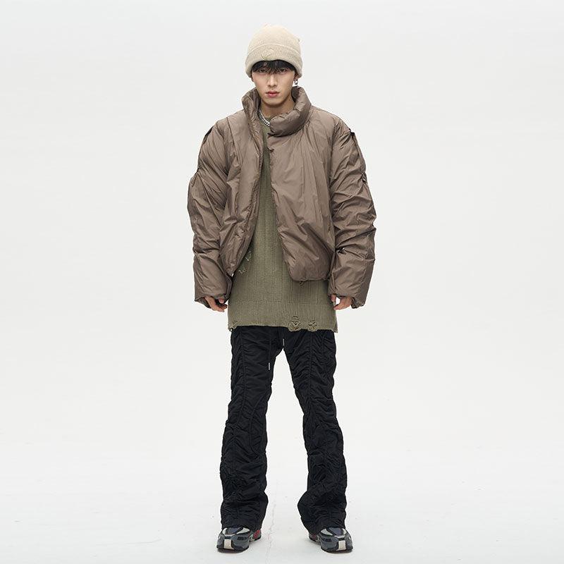 77F7GHT Layered Puffer Jacket