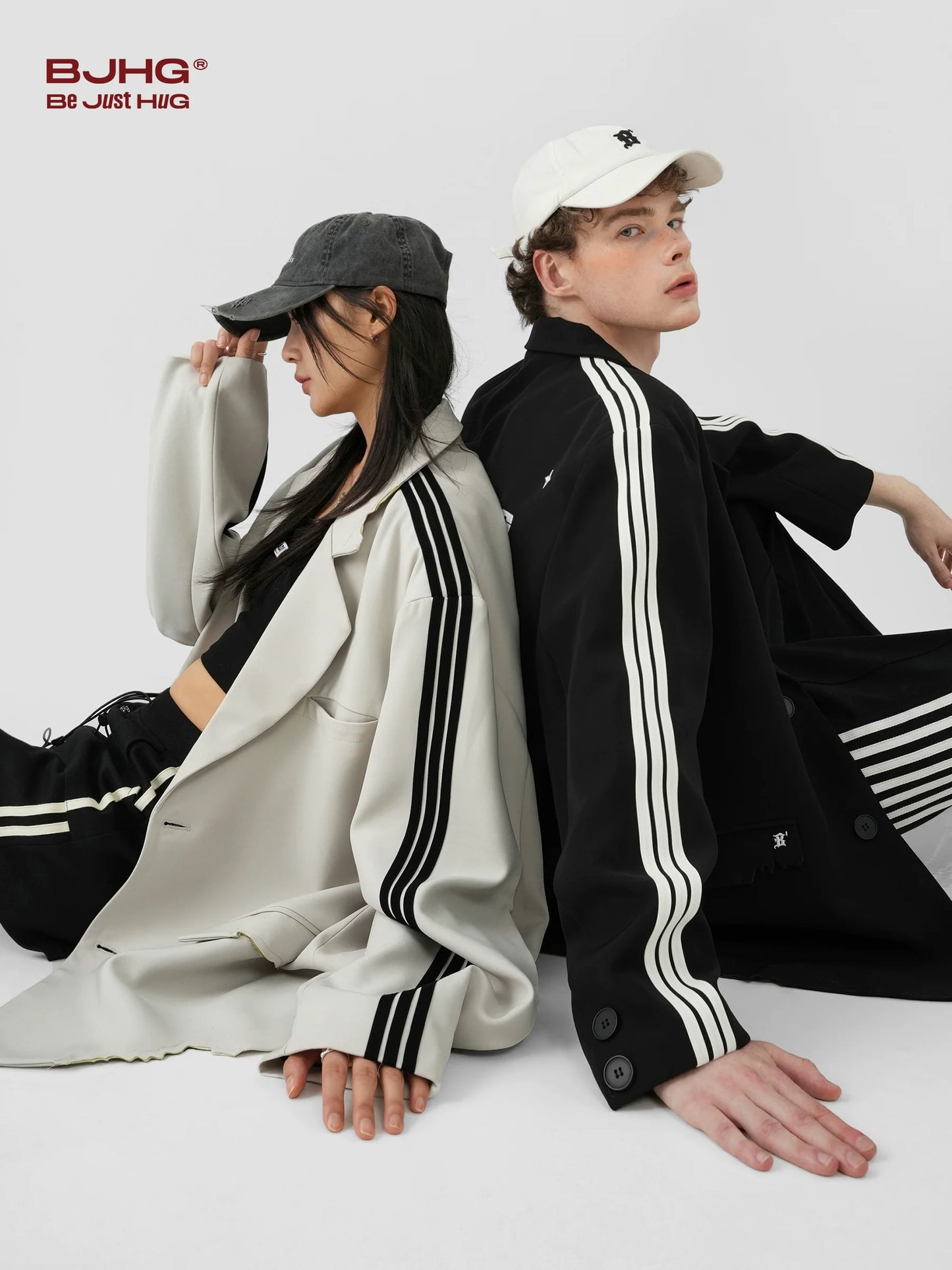 BJHG Striped Blazer Jacket